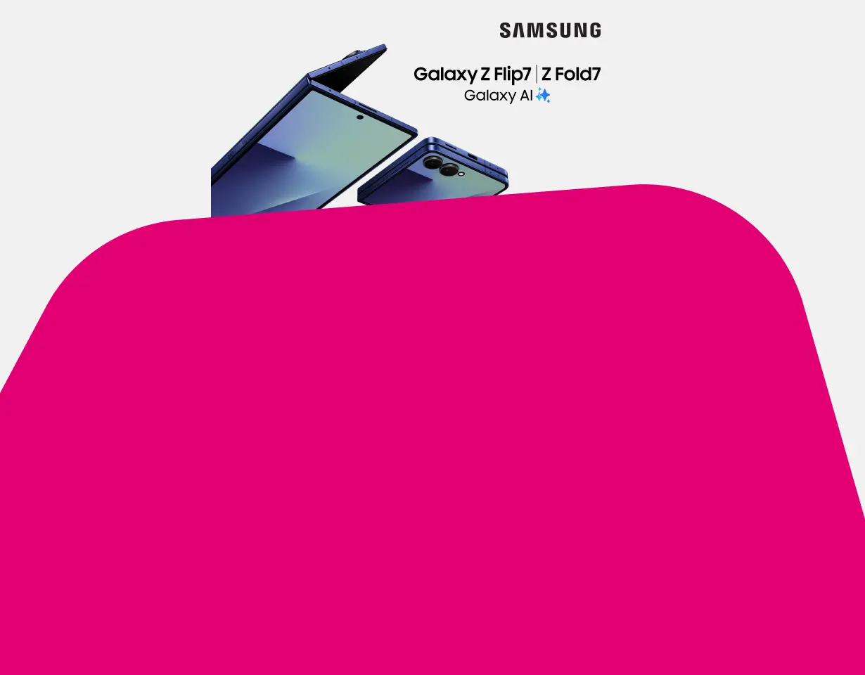 Samsung Galaxy Z Flip7 und Z Fold7 mit Galaxy AI und Speicher-Upgrade-Angebot.
