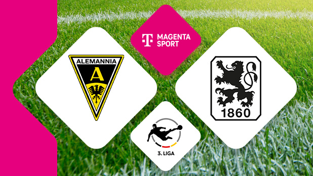3. Liga: Alemannia Aachen vs. TSV 1860 München