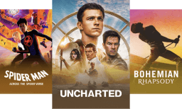 Inhalte bei Joyn PLUS+: Spider-Man: Across the Spider-Verse, Uncharted, Bohemian Rhapsody