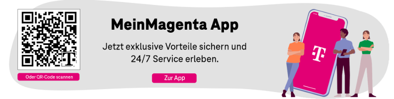 MeinMagenta App erleben: Jetzt exklusive Vorteile sichern und 24/7 Service erleben.