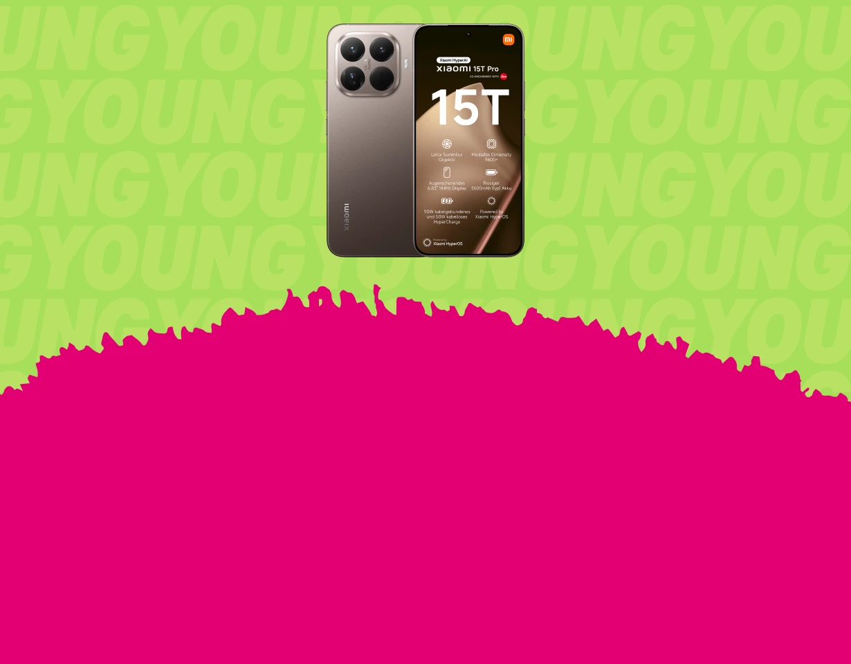 Xiaomi 15 T Pro mit Young-Tarif