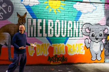 Herr Raue Australien