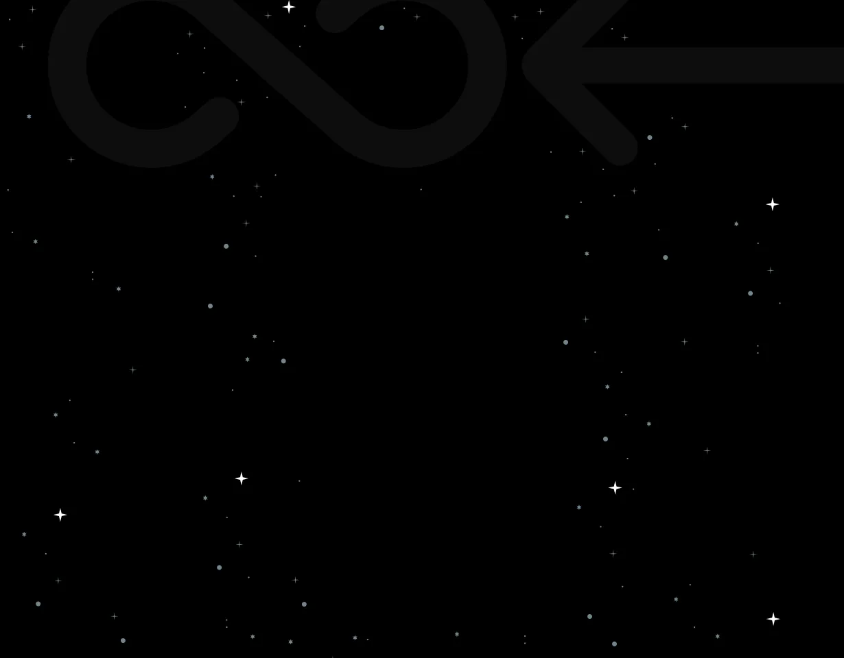 Sternenhimmel auf schwarzem Hintergrund