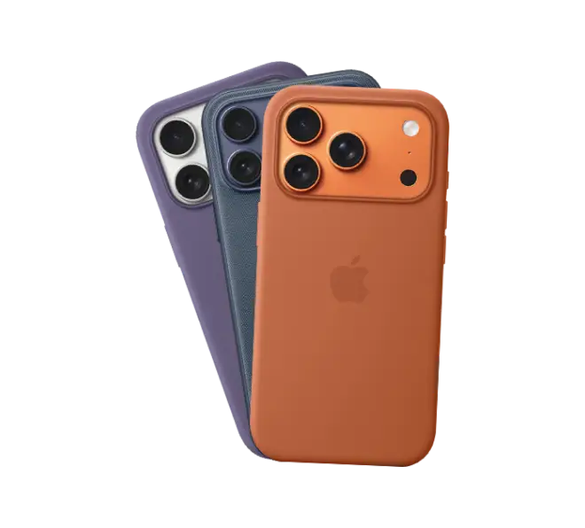 Produktbild von Apple iPhone Cases. In verschiedenen Farben.