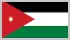 Jordanien Flagge