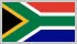 Südafrika Flagge
