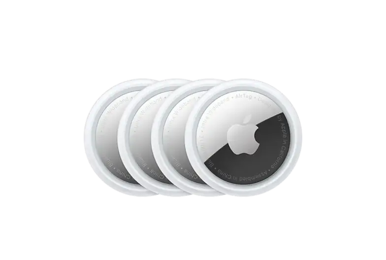Produktbild des Apple AirTag 4er-Pack.