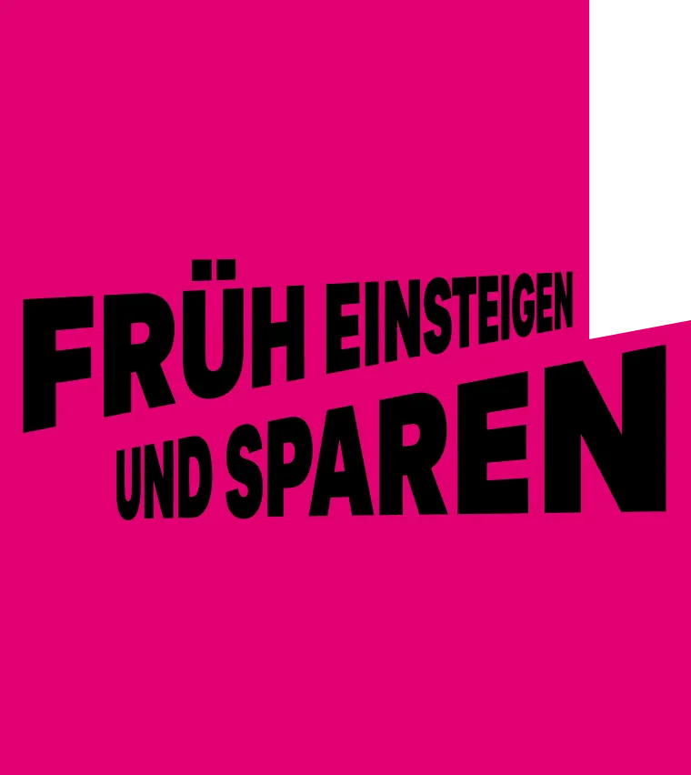 Früh einsteigen und sparen