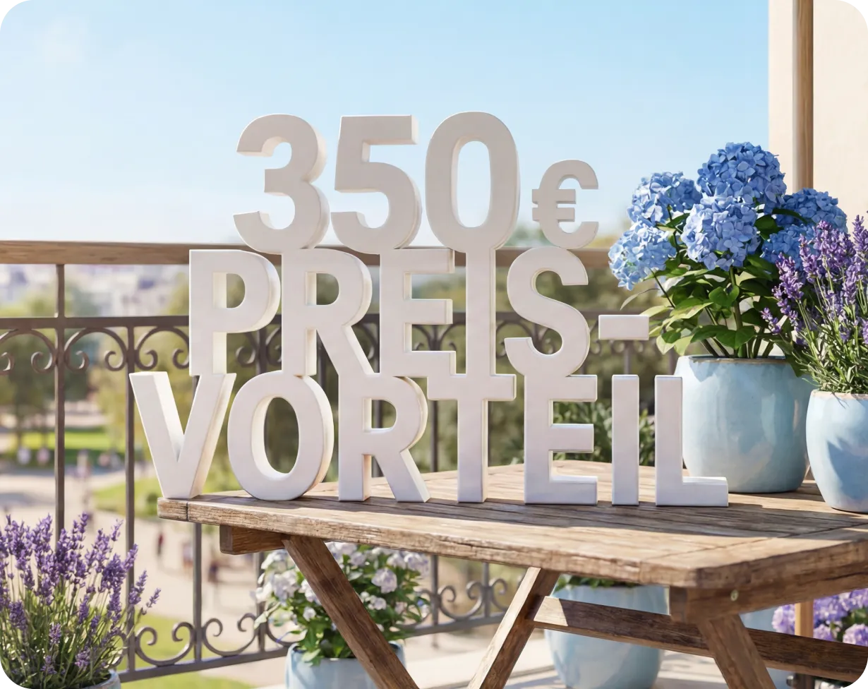 350 € Preisvorteil