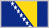 Bosnien & Herzegowina Flagge