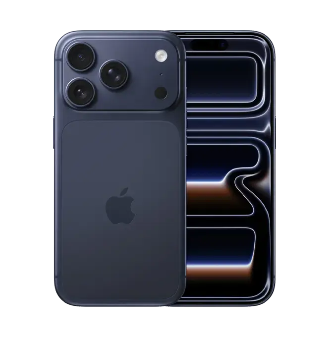Produktbild eines iPhone 17 Pro Smartphones.