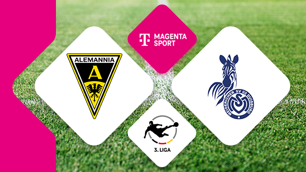 3. Liga: Alemannia Aachen vs. MSV Duisburg
