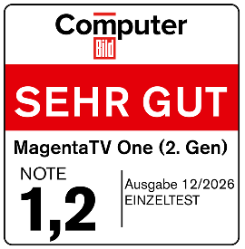 Auzeichnung für MagentaTV One (2.Gen) von Computer BILD