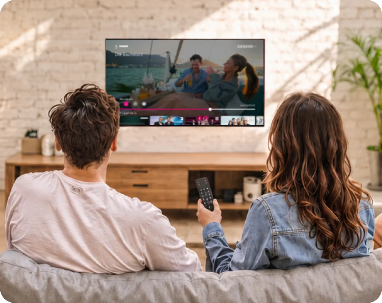 Bestandskunden aufgepasst! Das volle TV-Programm bei MagentaTV mit RTL+ Premium – jetzt 6 Monate zum Aktionspreis.