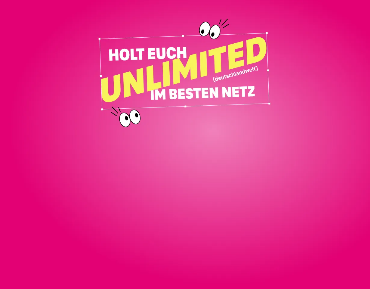 MagentaMobil Unlimited im besten Netz