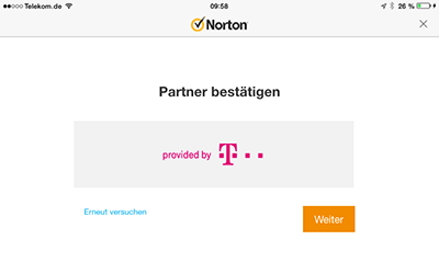 Norton mobile security aktivieren