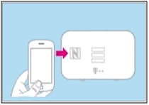 Smartphone über WPS-NFC verbinden