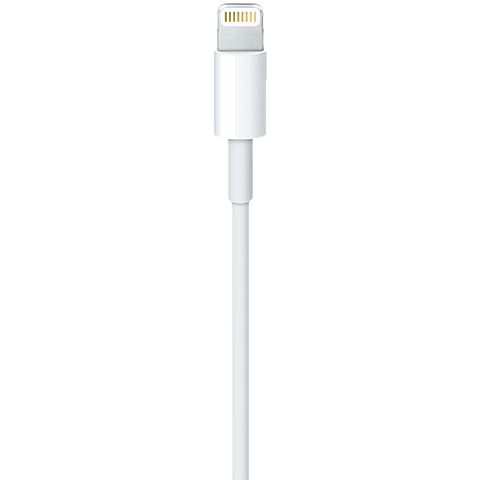 Apple Lightning auf USB Kabel (2m) Weiß 99925253 hinten
