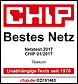 CHIP Netztest 2017: Bestes Netz