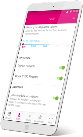 Connect App Intelligente Netzubergange Telekom