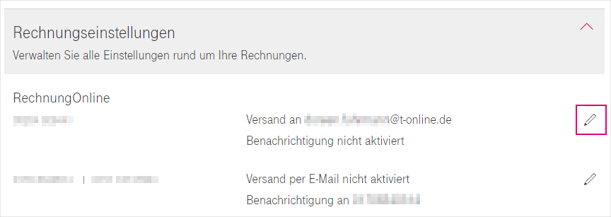 Rechnung Per E Mail Erhalten Telekom Hilfe