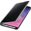 Samsung Clear View Cover Galaxy S10 - Schwarz 99928902 seitlich thumb