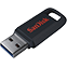 SanDisk Ultra Trek USB 3.0 Flash Drive Schwarz 99929171 vorne thumb