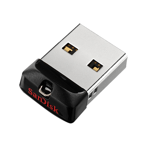 SanDisk Cruzer Fit USB 2.0 Flash Drive - Schwarz 99929170 hero