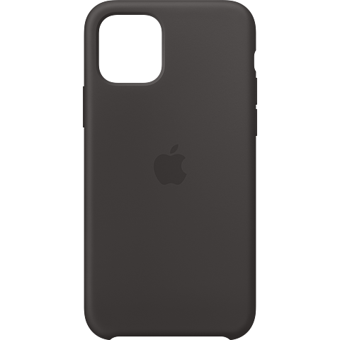 Apple Silikon Case iPhone 11 Pro - Schwarz 99929802 vorne