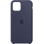 Apple Silikon Case iPhone 11 Pro - Mitternachtsblau 99929804 vorne thumb