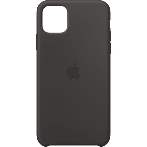 Apple Silikon Case iPhone 11 Pro Max - Schwarz 99929731 vorne