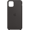 Apple Silikon Case iPhone 11 Pro Max - Schwarz 99929731 vorne thumb