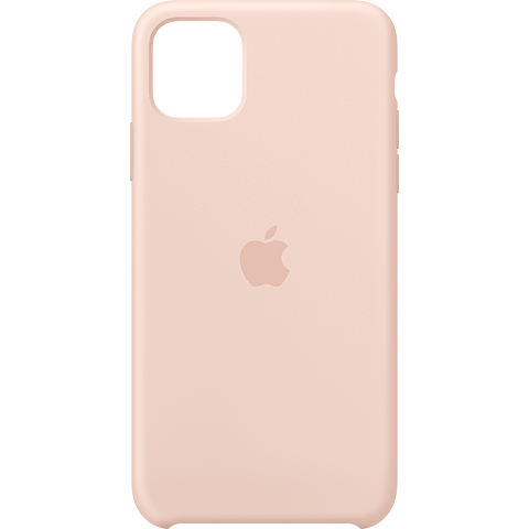 Apple Silikon Case iPhone 11 Pro Max - Sandrosa 99929732 vorne
