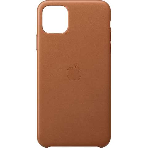 Apple Leder Case iPhone 11 Pro Max - Sattelbraun 99929816 vorne