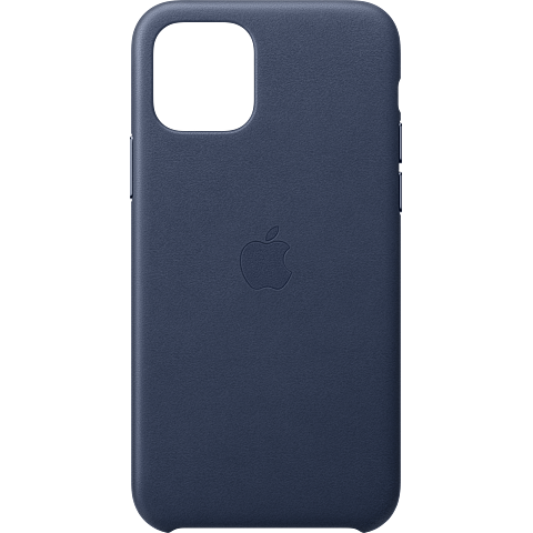 Apple Leder Case iPhone 11 Pro - Mitternachtsblau 99929808 vorne