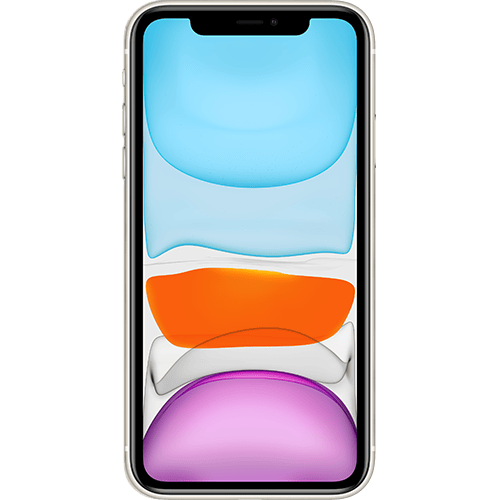 Apple iPhone 11 Weiss Vorne