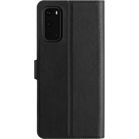 xqisit Slim Wallet Selection Samsung Galaxy S20 - Schwarz 99930333 hinten