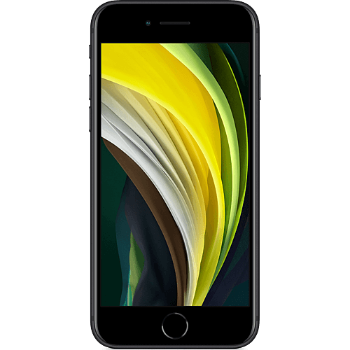 Apple iPhone SE (2. Gen) Schwarz Vorne