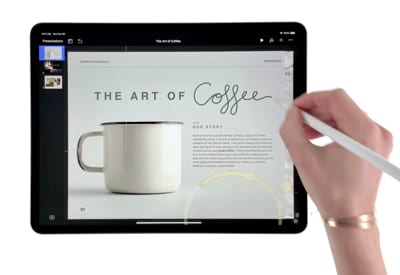 Das neue iPad: Eine neue Art, Präsentationen zu erstellen