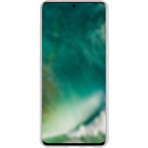 xqisit Flex Case Samsung Galaxy S20+ - Transparent 99930613 hinten