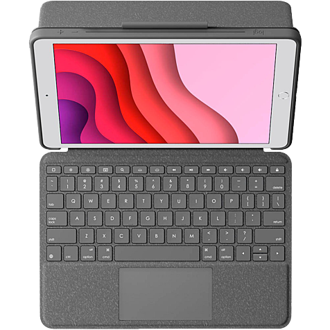 Logitech Combo Touch Schutzhülle Apple iPad (7. Generation) - Anthrazit 99930937 hero