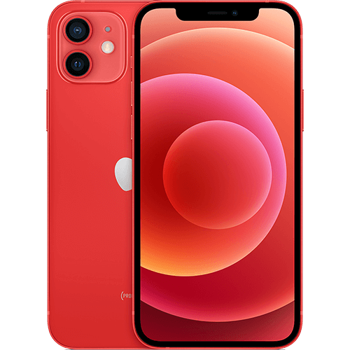 Apple iPhone 12 (PRODUCT)RED Vorne und Hinten
