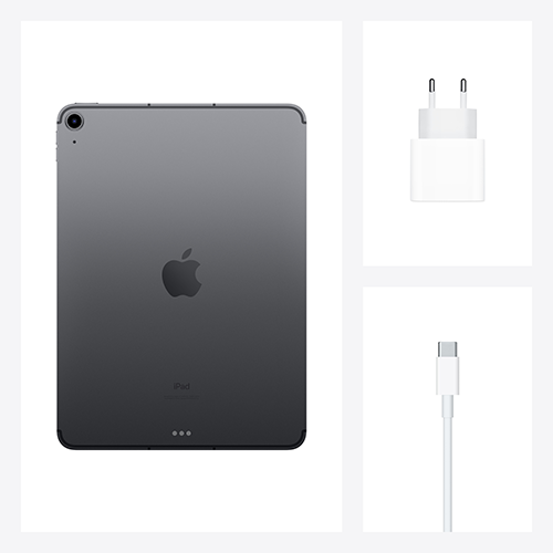 Apple iPad Air (4. Gen.) WiFi und Cellular Space Grau Gallerie 5