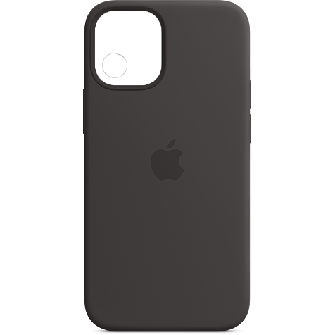 Apple Silikon Case iPhone 12 mini - Schwarz 99931391 hero
