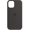 Apple Silikon Case iPhone 12 mini - Schwarz 99931391 vorne thumb