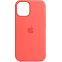 Apple Silikon Case iPhone 12 Mini - Zitruspink 99931392 vorne thumb