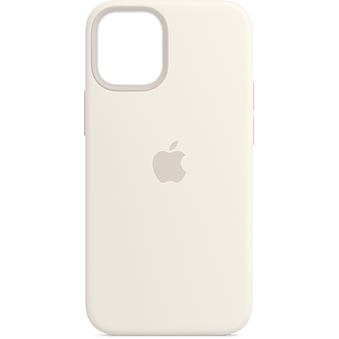 Apple Silikon Case iPhone 12 Mini -  Weiß 99931406 vorne