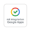 Mit integrierten Google Apps