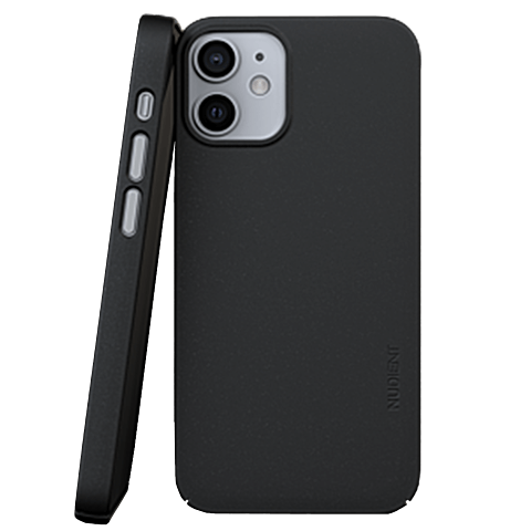 Nudient Cover V3 Apple iPhone 12 - Schwarz 99931267 vorne