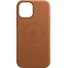 Apple Leder Case iPhone 12 Pro Max - Sattelbraun 99931403 vorne thumb